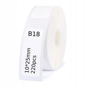 NIIMBOT ETYKIETY Naklejki do B18 10*25mm 220szt