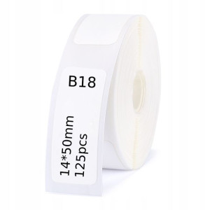 NIIMBOT ETYKIETY Naklejki do B18 14*50mm 125szt