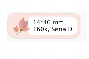 NIIMBOT Etykiety Naklejki Seria D 14*40mm ROŚLINY2