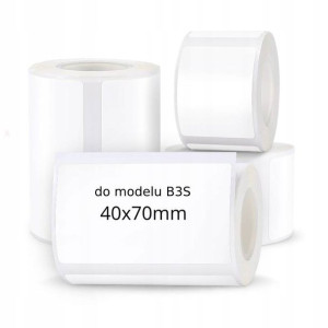 NIIMBOT Etykiety Naklejki do B3S 40*70mm 180szt