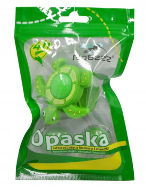 Nobzzz Opaska Na Komary I Meszki Dla Dzieci Żółw