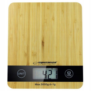 Elektroniczna Waga Kuchenna Bamboo Precyzyjna Lcd