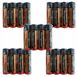 Bateria AA MicroPower R06 Zestaw 20szt