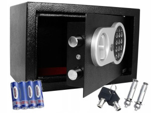 Sejf Domowy Elektroniczny Na Pieniadze Szyfr Klucz