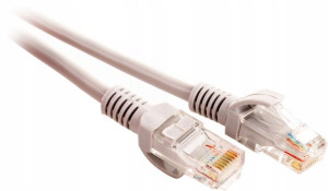 Przewód Sieciowy Patchcord cat.5e UTP 5m szary
