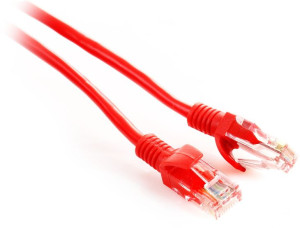 Przewód Sieciowy Patchcord cat.5e UTP 2m czerwony
