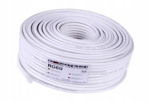 Kabel Antenowy, Przewód Koncentryczny Rg6u 10m