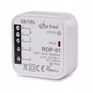 Radiowy odbiornik 1-kan. EXTA FREE ROP-01