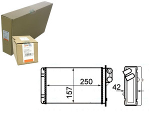 Nagrzewnica Behr Hella 7701204992 7701204993 77012