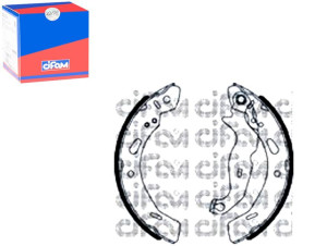 Szczęki Hamulcowe Ford Fiesta 08- Cifam