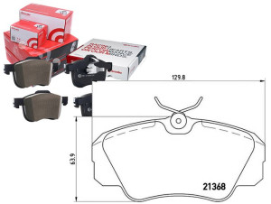 Klocki Hamulcowe Opel Omega B 93-03 Brembo