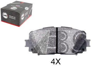Klocki Hamulcowe Toyota Yaris 06- A.b.s.