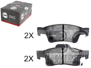 Klocki Hamulcowe Jeep Grand Cherokee 10- Tył A.b.s