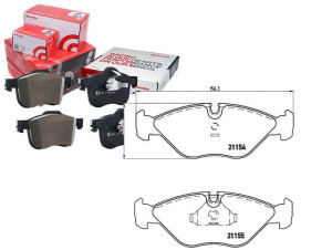Klocki Hamulcowe Saab 9000 87-98 Brembo