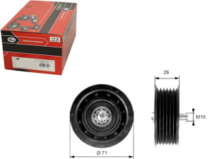 Rolka Prowadząca Pasek Cadillac Bls Fiat Croma Gra