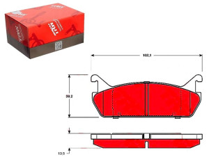 Klocki Hamulcowe Daihatsu Applause I Applause Ii M
