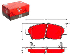 Klocki Hamulcowe Toyota Przód Picnic 2,0 2,2 D 96-