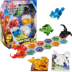 Bakugan Evolutions Mythic Battle Pack zestaw 6 figurek