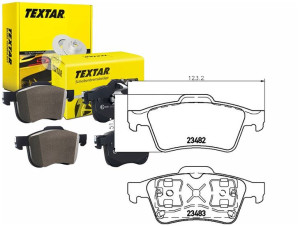 Klocki Hamulcowe Renault Tył Laguna 01- Textar