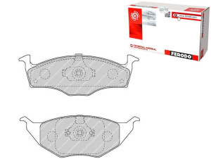 Klocki Hamulcowe Vw Lupo 1.2d 07.99-07.05 Ferodo