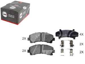Klocki Hamulcowe Isuzu D-max 12- Przód A.b.s.
