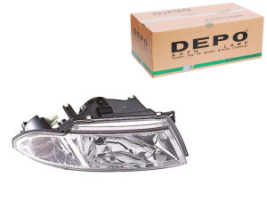 Reflektor Mitsubishi Carisma H4 98-06 Pr Przeźrocz