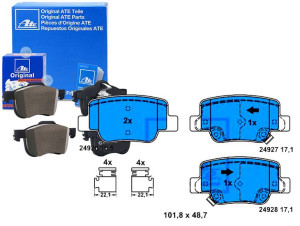 Klocki Hamulcowe Toyota Verso 1.6-2.2d 04.09-08.18