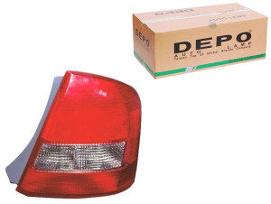 Lampa (kolor Kierunkowskazu Biały Kolor Szkła Czer
