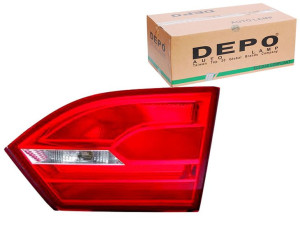 Lampa (część Wewnętrzna Kolor Szkła Czerwony) Vw J
