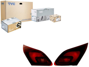 Lampa (część Wewnętrzna Kolor Szkła Dymiony) Opel