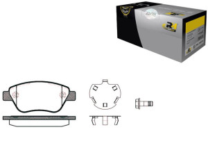 Klocki Hamulcowe Alfa Romeo Mito Fiat 500 Doblo Fi