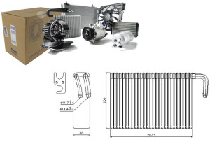 Parownik Klimatyzacji Bmw 5 (e39) X5 (e53) 2.0-4.9