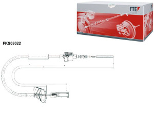 Linka Sprzęgła Fiat Panda 03- 500 1,1 1,2 Fte