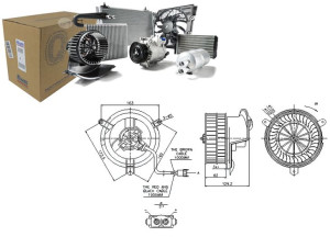 Dmuchawa Mercedes 190 (w201) 1.8-2.6 10.82-08.93 N