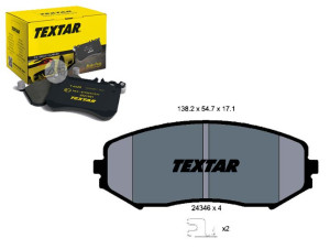 Klocki Hamulcowe Suzuki Przód Grand Vitara 05- Tex