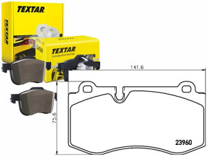 Klocki Hamulcowe Mercedes Przód W211 W221 R230 2,1