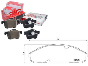 Klocki Hamulcowe Nissan Patrol Gr 4.2 91-97 Brembo