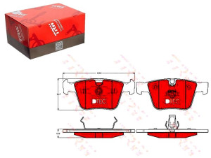 Klocki Hamulcowe Mercedes Tył W220 W221 C216 5,5-6