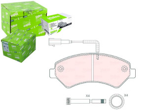 Klocki Hamulcowe Valeo 1607878780 425376 425463 42