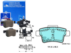 Klocki Hamulcowe Ceramiczne Citroen C4 Grand Picas
