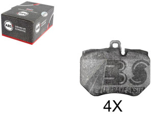 Klocki Hamulcowe Audi A6 Rs6 Quattro 08- Przód A.b