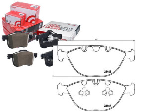Klocki Hamulcowe Bmw X5 E53 01-04 4.6is Brembo