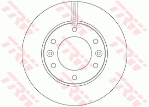 Tarcza hamulcowa TRW DF6446 517124H500