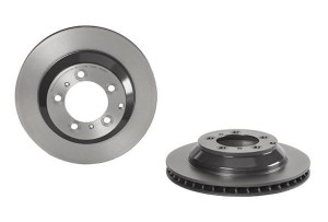 Tarcza hamulcowa BREMBO 09C98721 9Y0615601P PORSCHE CAYENNE  17- TYŁ