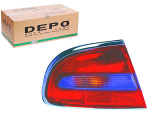 Lampa (kolor Kierunkowskazu Biały Kolor Szkła Czer