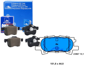 Klocki Hamulcowe Lexus Rx 3.0/3.3h/3.5 05.03-12.08