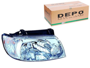 Reflektor (h4 Elektryczny Kolor Wkładu: Chromowany