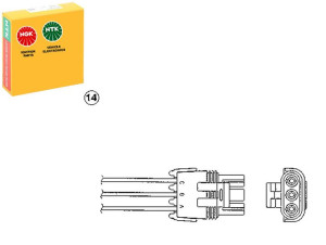 Sonda Lambda Chevrolet Corvette Renault 11 19 I 19