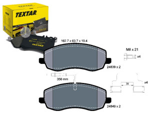 Klocki Hamulcowe Citroen Przód C8 807 06- 2,2hdi T