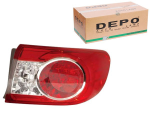Lampa (część Zewnętrzna) Toyota Corolla Sdn E15 06